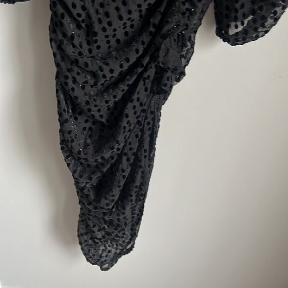 NEW ASTR the label Athens Dress Black Burnout - Picture 8 of 13